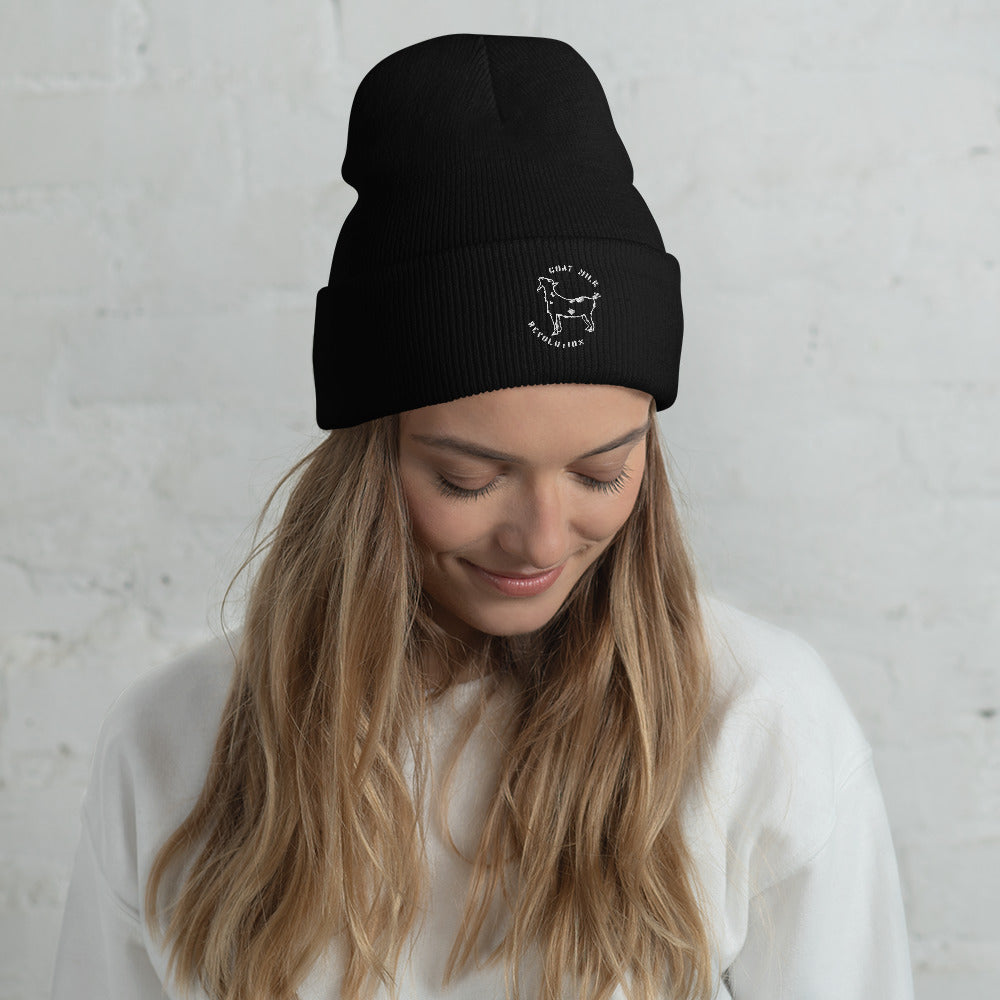 Goat Milk Revolution Cuffed Beanie