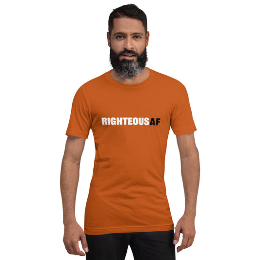 RIGHTEOUS AF Short-Sleeve Unisex T-Shirt