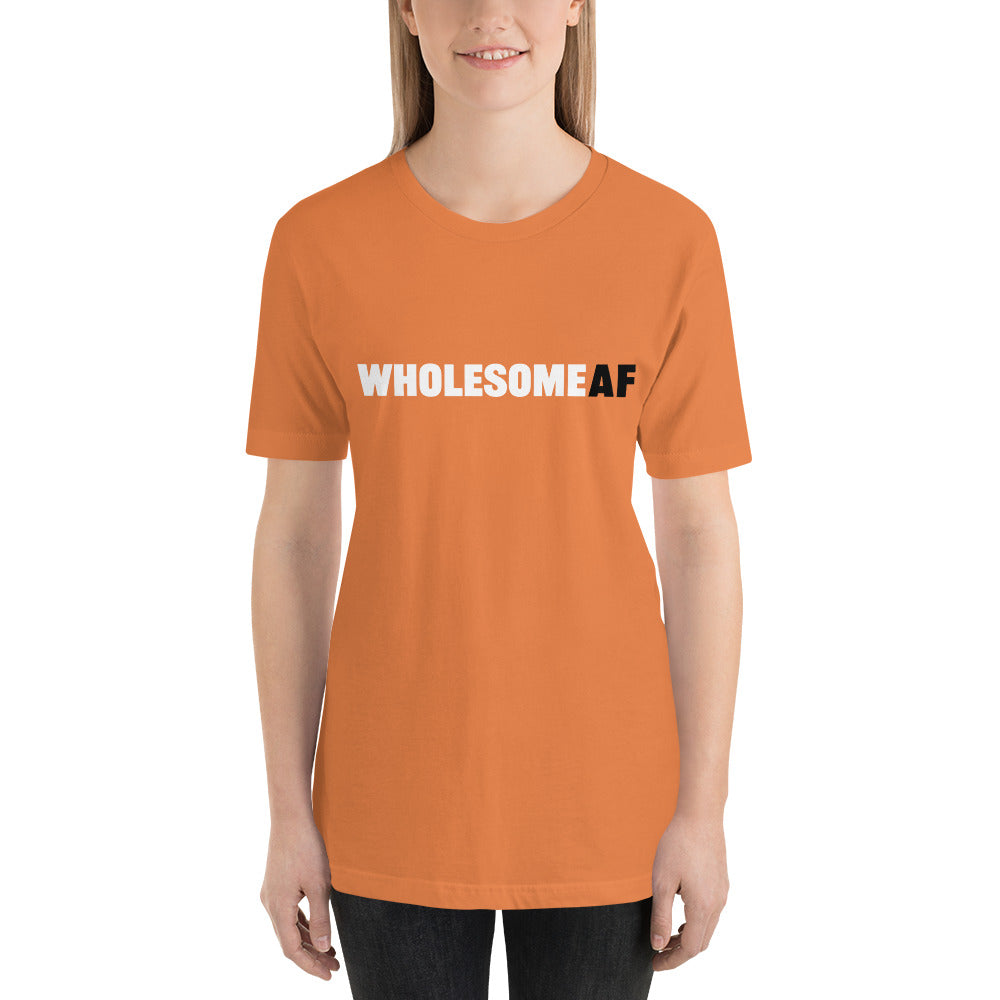 WHOLESOME AF Short-Sleeve Unisex T-Shirt