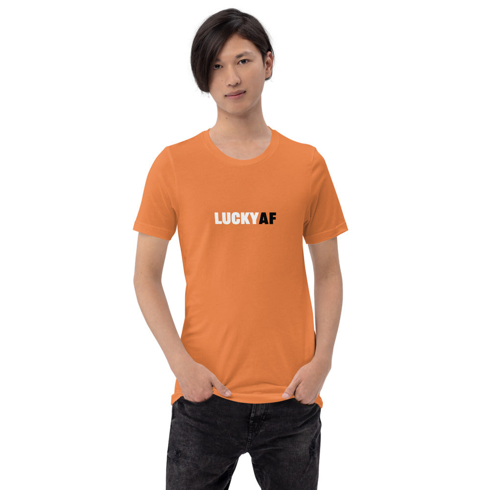 LUCKY AF Short-Sleeve Unisex T-Shirt