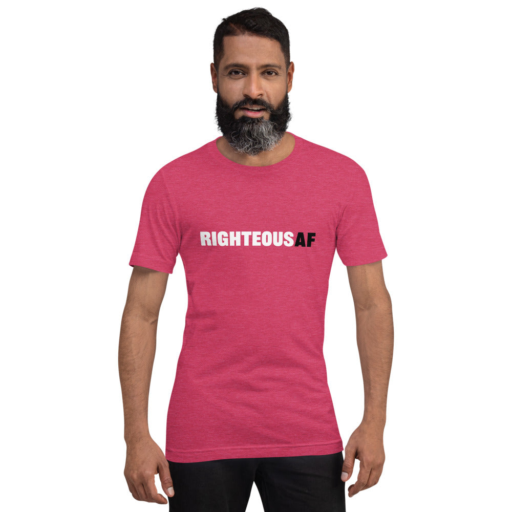 RIGHTEOUS AF Short-Sleeve Unisex T-Shirt